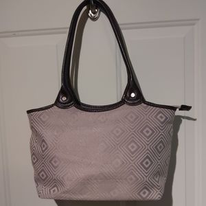 THIRTY ONE hand/shoulder bag tan patterned